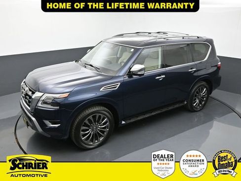 Used 2024 Nissan Armada Platinum w/ Captain's Chairs Package image 59