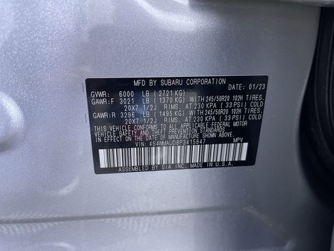 Used 2023 Subaru Ascent Limited w/ Technology Package image 12