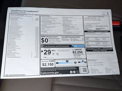 New 2026 BMW X3 xDrive30 AWD/4WD image 20