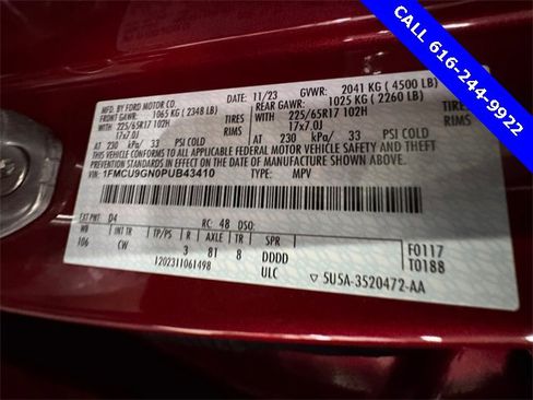 Used 2023 Ford Escape Active image 27