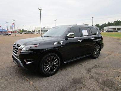 Used 2021 Nissan Armada Platinum w/ Captain's Chairs Package
