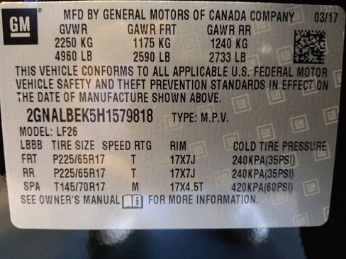 Used 2017 Chevrolet Equinox LS image 33