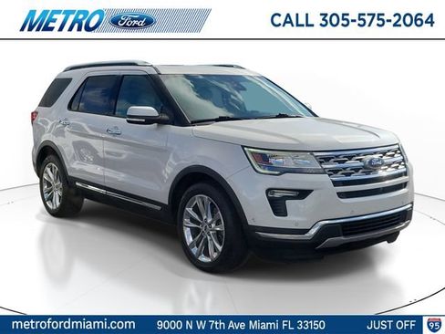 Used 2019 Ford Explorer Limited w/ Ford Safe & Smart Package FWD image 1