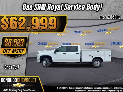 New 2026 Chevrolet Silverado 2500 W/T w/ WT Convenience Package AWD/4WD image 1