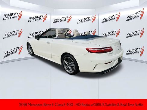 Used 2018 Mercedes-Benz E 400 4MATIC Cabriolet w/ Premium 2 Package (Q02) image 5