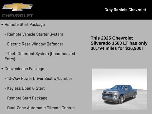Certified 2025 Chevrolet Silverado 1500 LT image 11