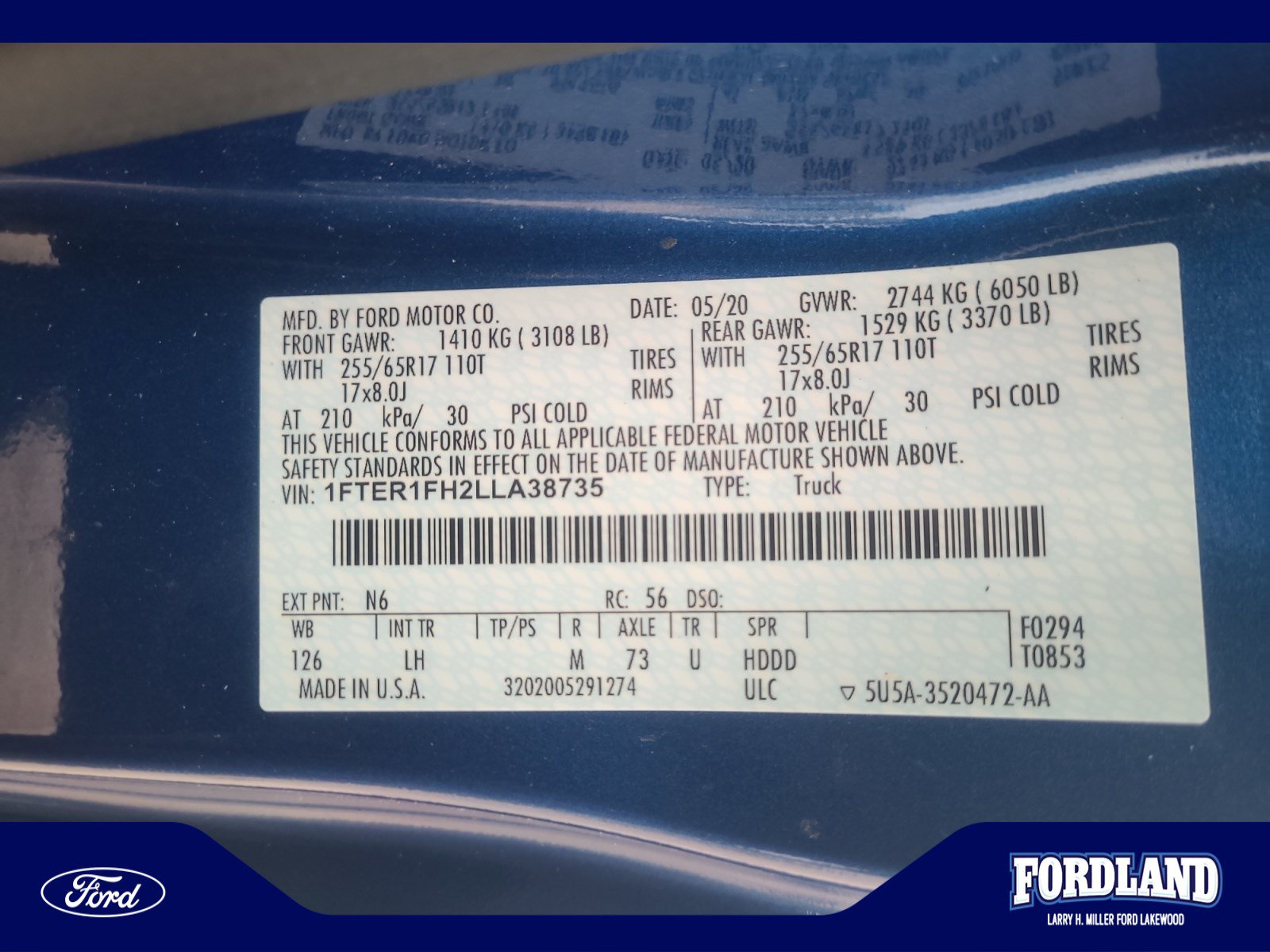 Used 2020 Ford Ranger XLT w/ Equipment Group 301A Mid AWD/4WD image 24