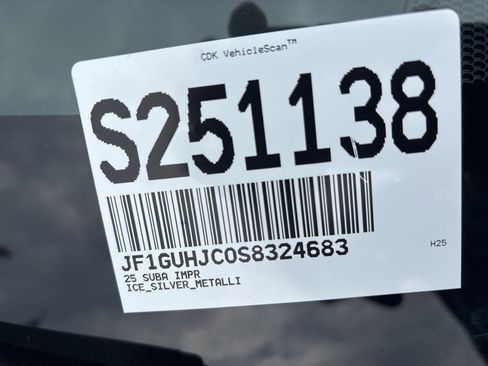 New 2025 Subaru Impreza RS image 4