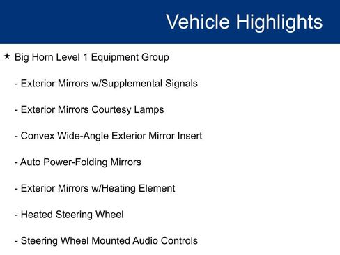 Used 2025 RAM 1500 Big Horn AWD/4WD image 23