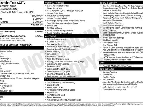 New 2026 Chevrolet Trax ACTIV w/ Sunroof Package FWD image 38