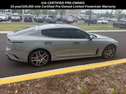 Certified 2022 Kia Stinger GT2 w/ Red Interior Color Package AWD/4WD image 7