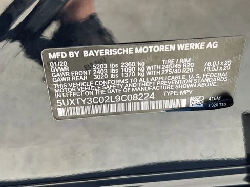 Used 2020 BMW X3 sDrive30i w/ M Sport Package 2 RWD image 32