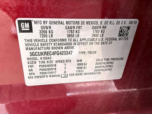 Used 2015 Chevrolet Silverado 1500 LT w/ All Star Edition AWD/4WD image 34