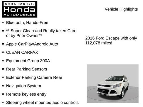 Used 2016 Ford Escape Titanium AWD/4WD image 8