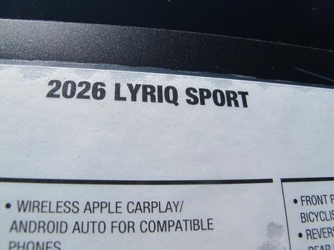 New 2026 Cadillac Lyriq Sport RWD image 9