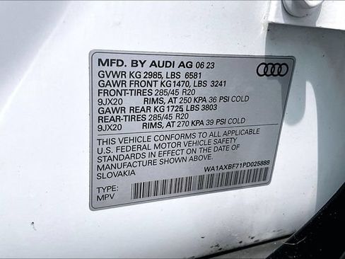 Certified 2023 Audi Q7 3.0T Premium w/ Convenience Package AWD/4WD image 19