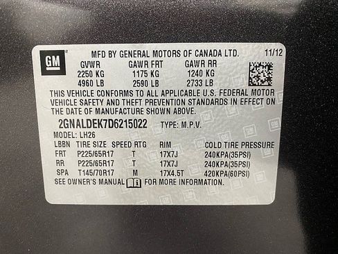 Used 2013 Chevrolet Equinox LT w/ Driver Convenience Package image 27