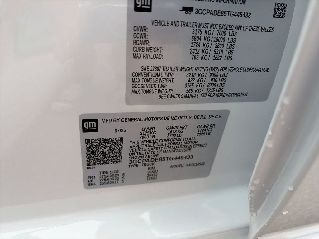 New 2026 Chevrolet Silverado 1500 RST w/ RST All Star Premium Package RWD image 29