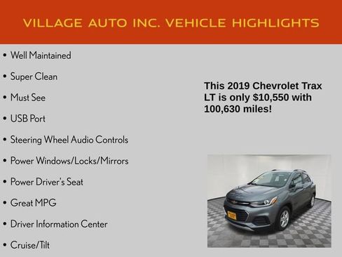 Used 2019 Chevrolet Trax LT w/ LT Convenience Package FWD image 7