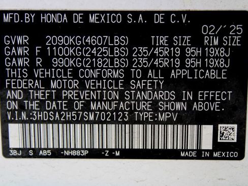 Certified 2025 Acura ADX A-Spec AWD/4WD image 38