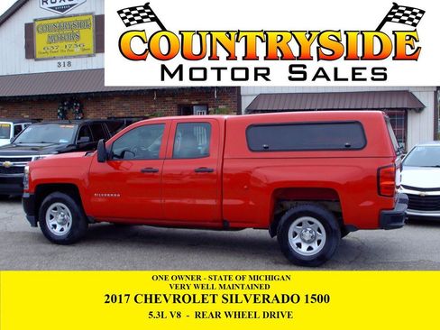 Used 2017 Chevrolet Silverado 1500 W/T w/ Trailering Package RWD image 1
