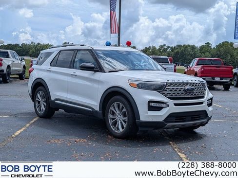 Used 2022 Ford Explorer Limited w/ Equipment Group 301A RWD image 1