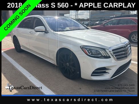 Used 2018 Mercedes-Benz S 560 4MATIC Sedan image 2