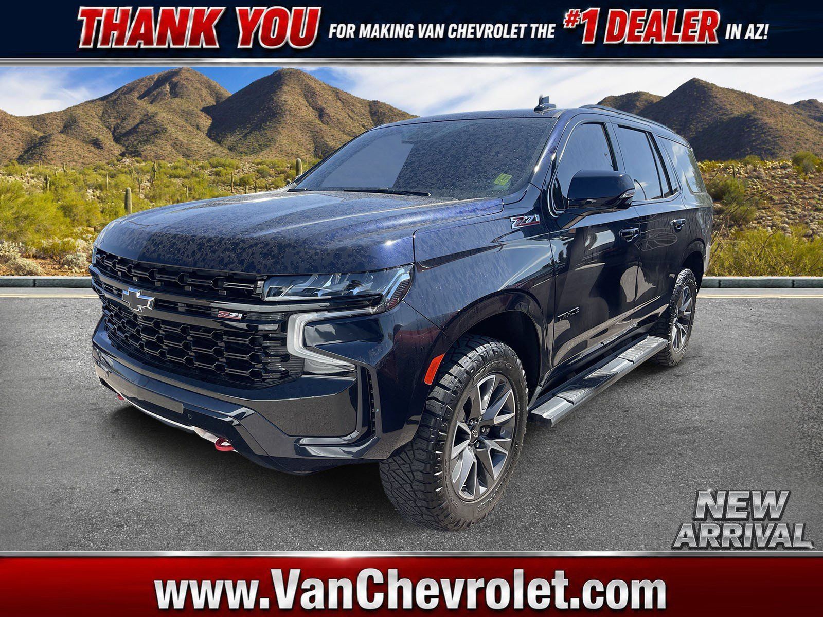 Certified 2023 Chevrolet Tahoe Z71 w/ Luxury Package AWD/4WD image 1