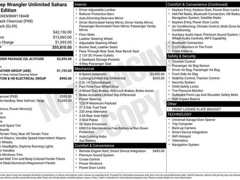 Used 2022 Jeep Wrangler Unlimited Sahara image 6