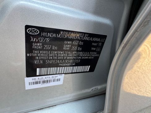 Used 2019 Hyundai Sonata ECO FWD image 29