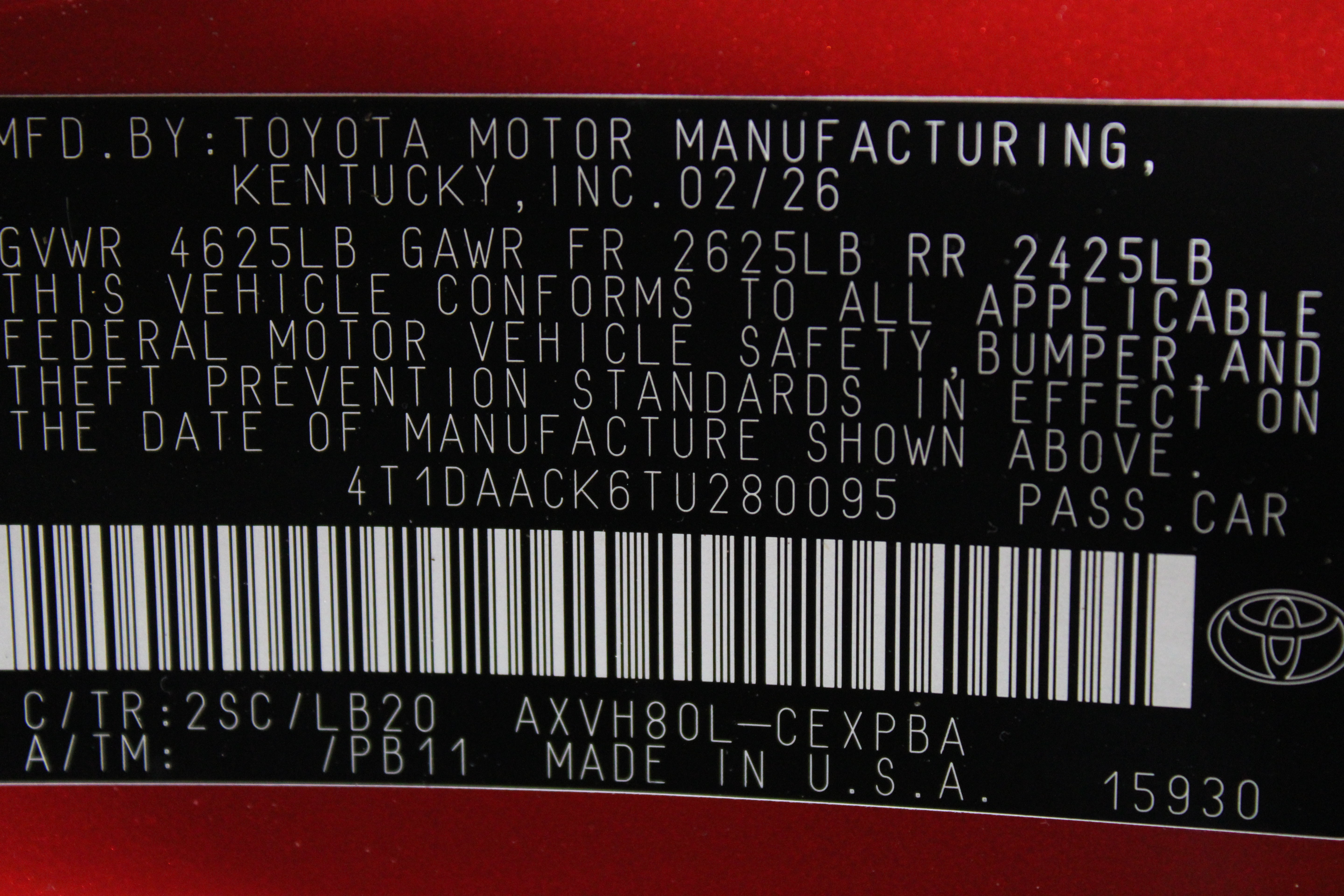 Certified 2026 Toyota Camry XSE FWD image 42