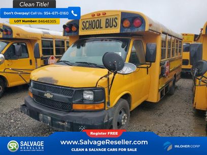Used 2012 Chevrolet Express 3500 Extended w/ School Bus Package