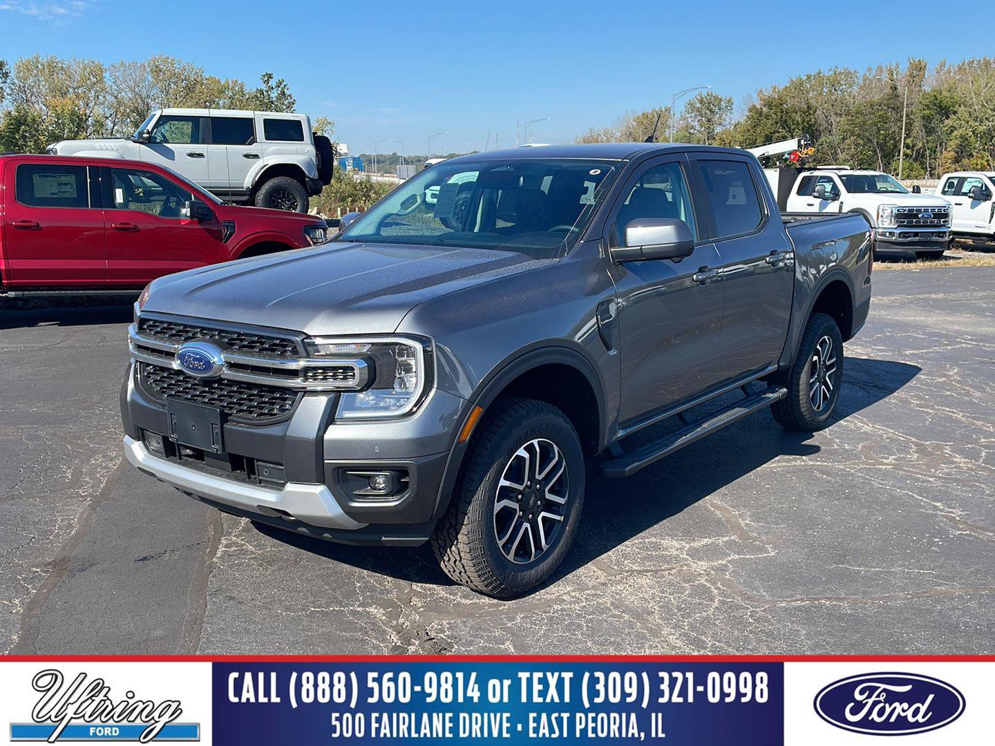 New 2026 Ford Ranger Lariat w/ Trailer Tow Package AWD/4WD image 1