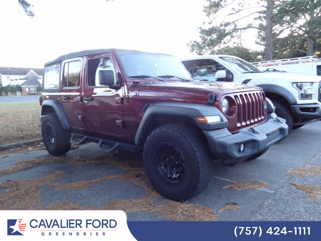 Used 2022 Jeep Wrangler Unlimited Sport AWD/4WD image 2