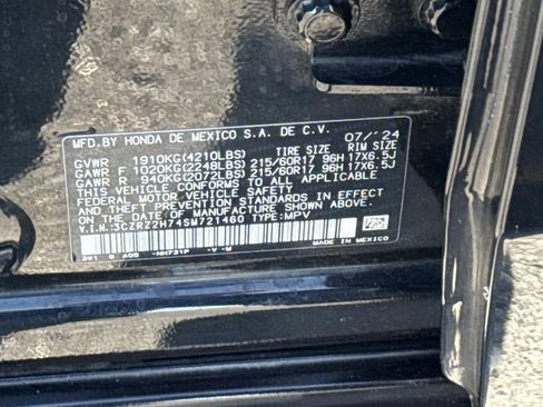 Used 2025 Honda HR-V EX-L image 31