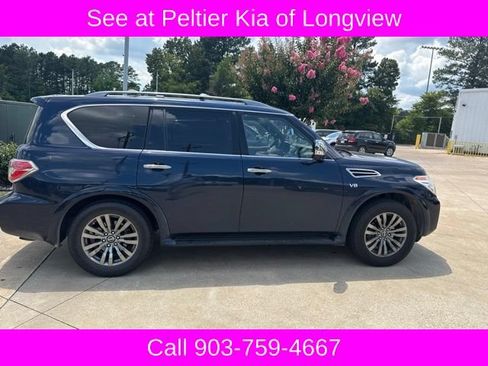 Used 2019 Nissan Armada Platinum w/ Captain's Chairs Package RWD image 4