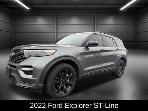 Used 2022 Ford Explorer ST-Line w/ Class IV Trailer Tow Package image 1