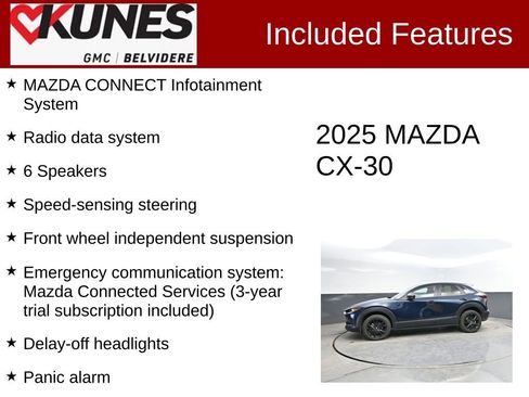 Used 2025 MAZDA CX-30 AWD 2.5 S w/ Select Sport Pkg image 2