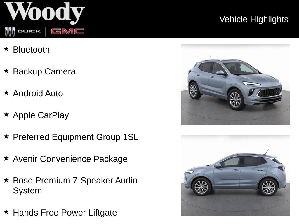 Certified 2024 Buick Encore GX Avenir w/ Avenir Convenience Package FWD image 3