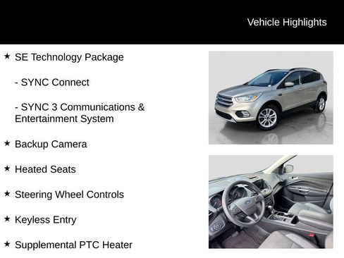 Used 2017 Ford Escape SE w/ Equipment Group 201A FWD image 16