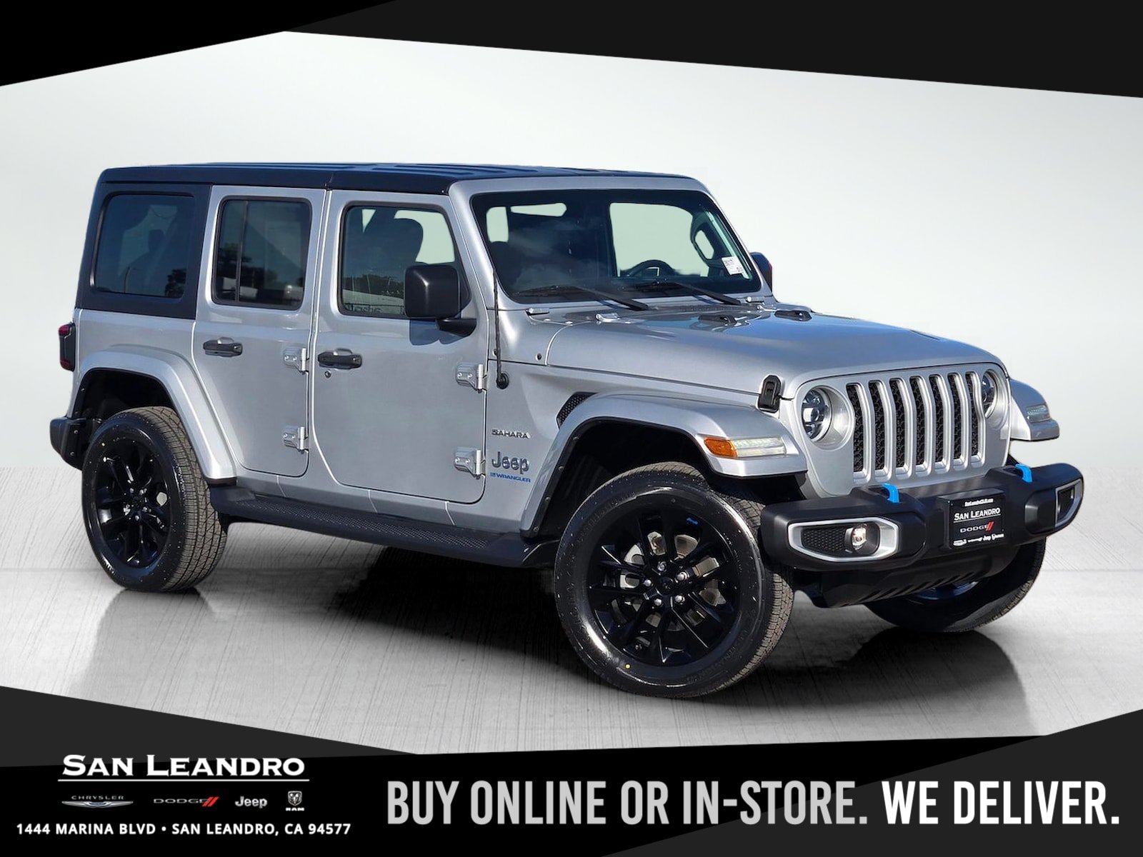 Certified 2023 Jeep Wrangler Unlimited Sahara w/ Cold Weather Group AWD/4WD image 1