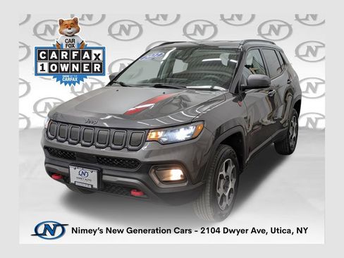 Used 2022 Jeep Compass Trailhawk AWD/4WD image 1