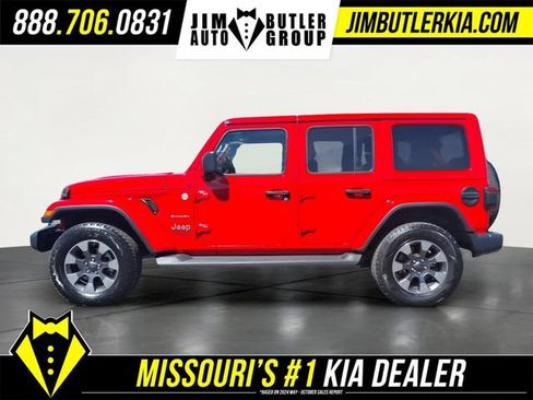 Used 2020 Jeep Wrangler Unlimited Sahara AWD/4WD image 4