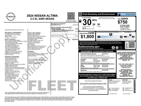 Used 2024 Nissan Altima 2.5 SL AWD/4WD image 11