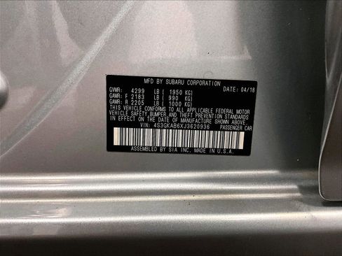 Used 2018 Subaru Impreza 2.0i Premium image 33