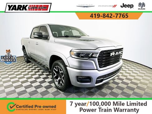 Used 2025 RAM 1500 Laramie w/ Sport Appearance Package image 1