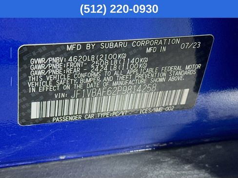 Certified 2023 Subaru WRX Premium image 40