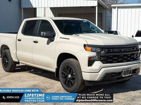 New 2026 Chevrolet Silverado 1500 Custom w/ LPO, Dark Essentials Package image 1