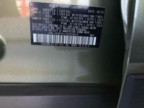 New 2025 Subaru Outback Onyx Edition image 19