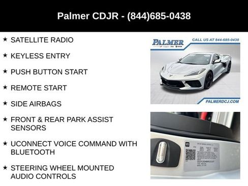 Used 2021 Chevrolet Corvette Stingray Premium Conv w/ Z51 Performance Package image 12